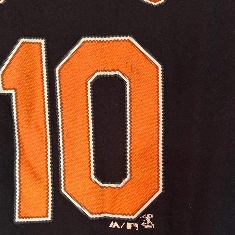 Majestic Orioles Black and Orange Tee - Picture 5 of 5